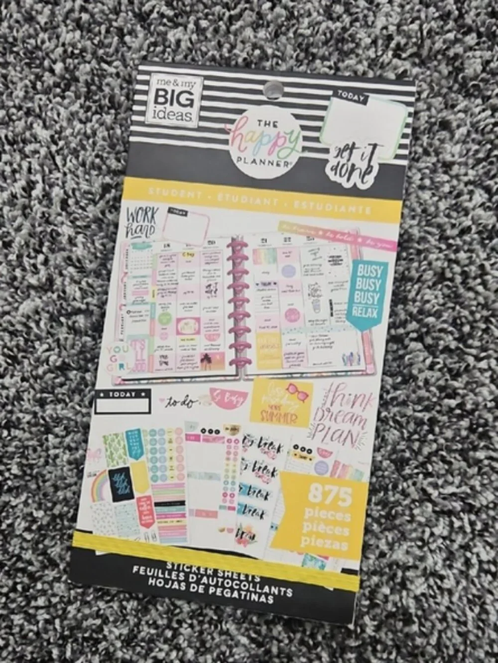 Massive Planner Sticker Lot Thousands of Stickers + Happy Planner Book